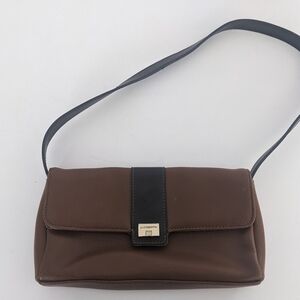 Liz Claiborne Brown and Black Crossbody Bag